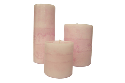 Bougie Menthe Grapefruit Rose