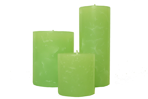 Bougie Vert Non Parfumée